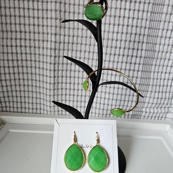 Stella and Dot Serenity Green Jewellery Set - Picture 1 of 4